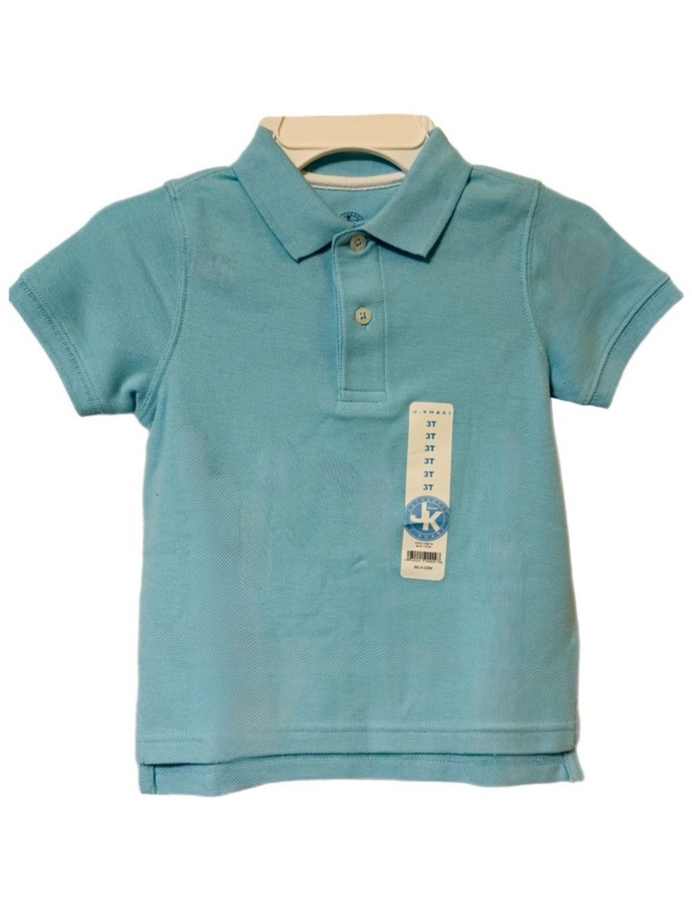 PRICE DROP NWT! J. Khaki Boys Blue Topaz Polo Collar Shirt - Size 3T